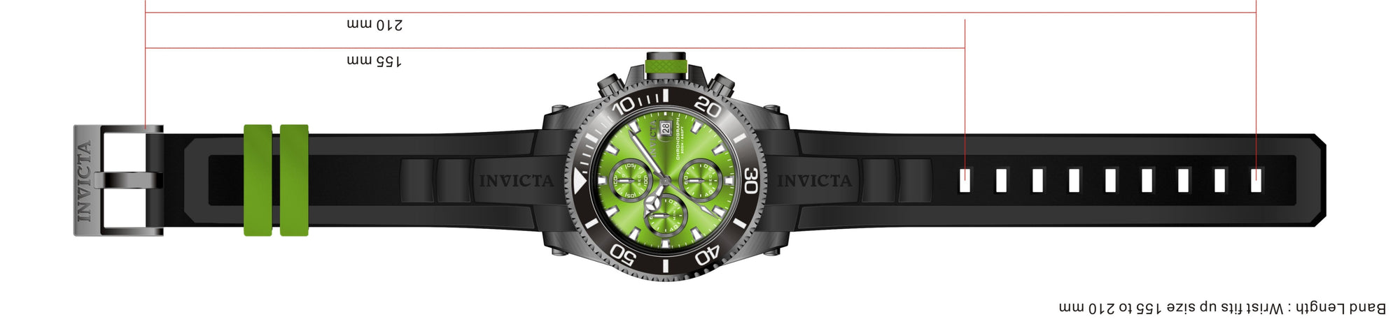 Band for Invicta Pro Diver 11227