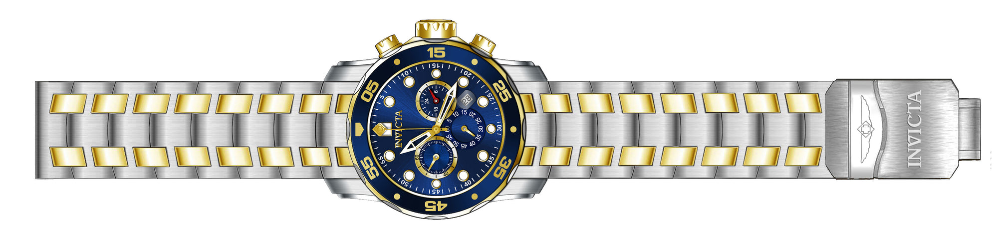 Parts for Invicta Pro Diver 0077