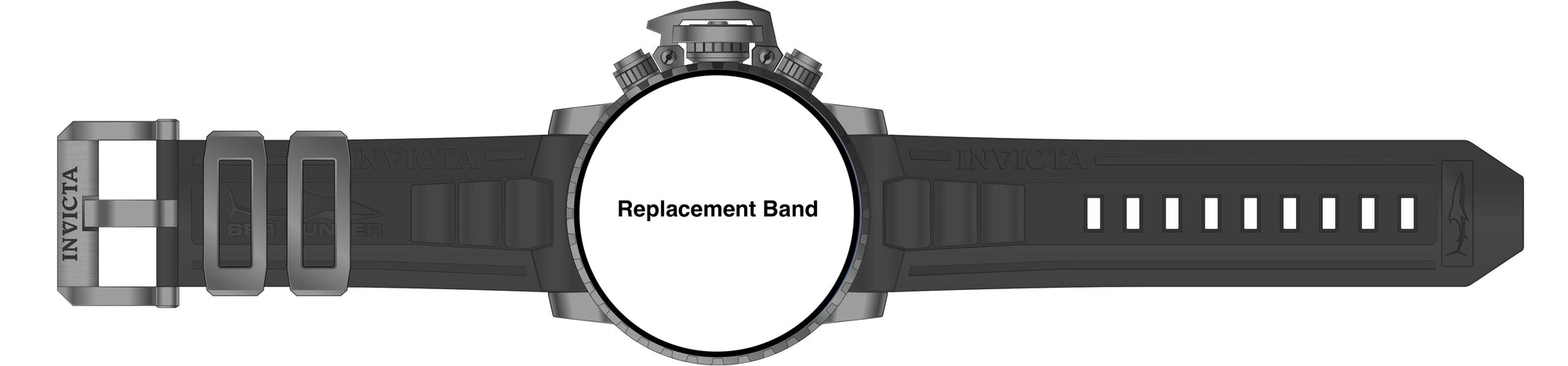 Band for Invicta Sea Hunter 15818