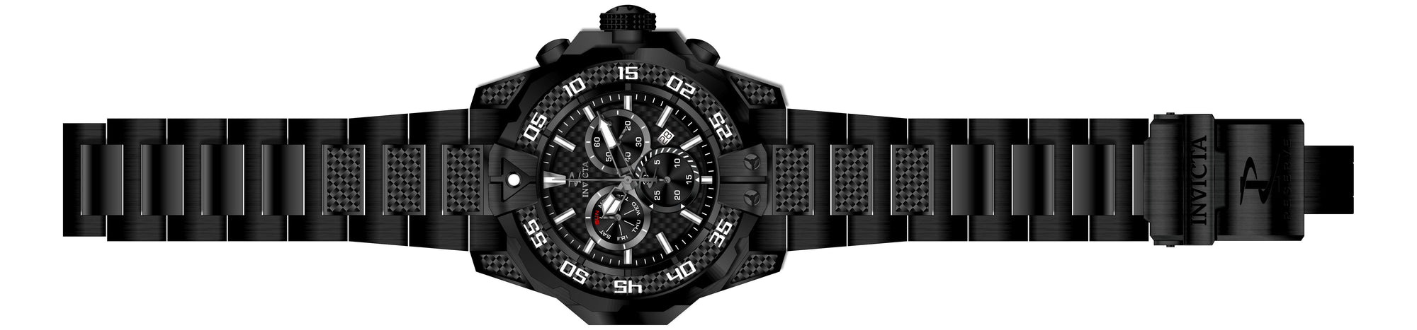 Band For Invicta Carbon Hawk 37705