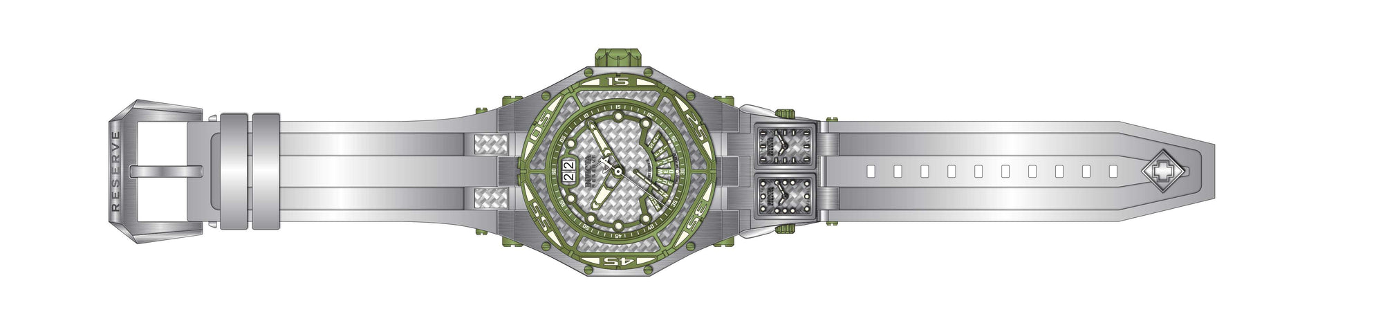Parts For Invicta Carbon Hawk 38904