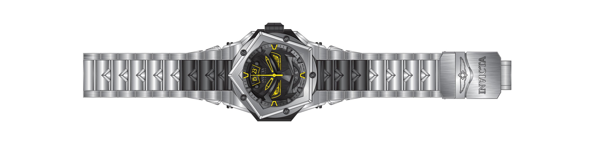 Band For Invicta DC Comics 44460