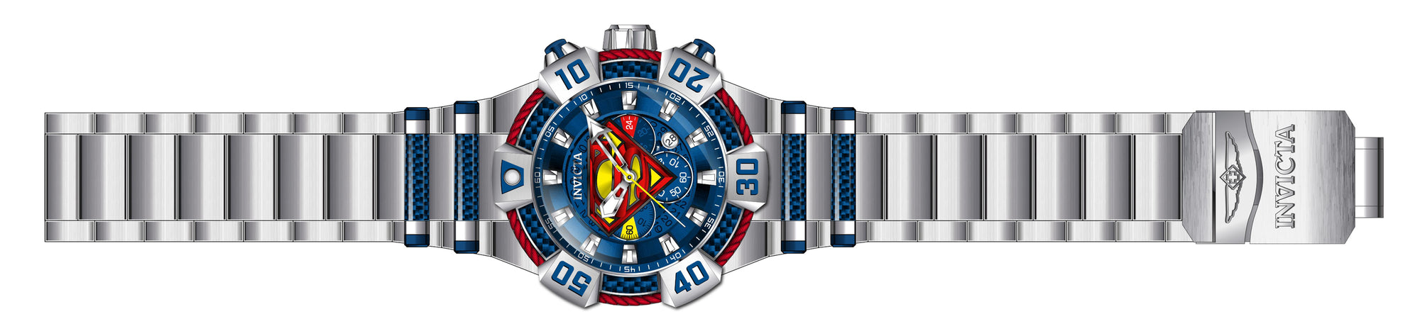 Band For Invicta DC Comics 40831