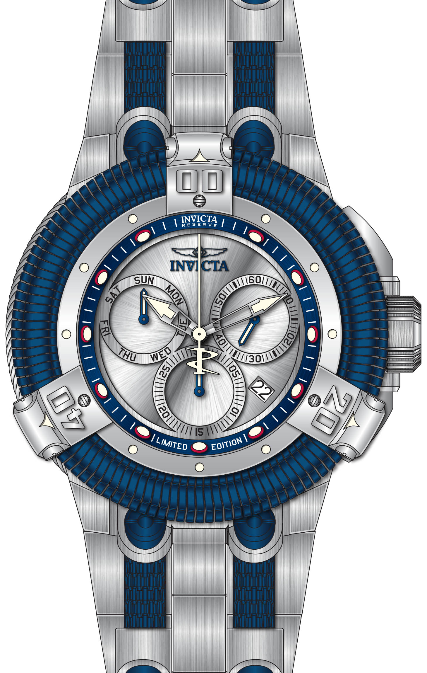 Band For Invicta Reserve King Python Men 46249