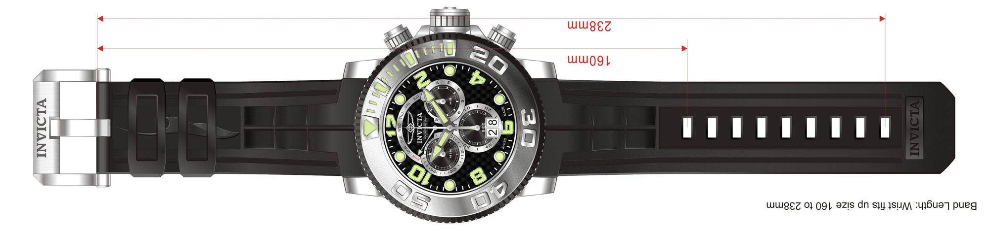 Parts for Invicta Sea Hunter 0412