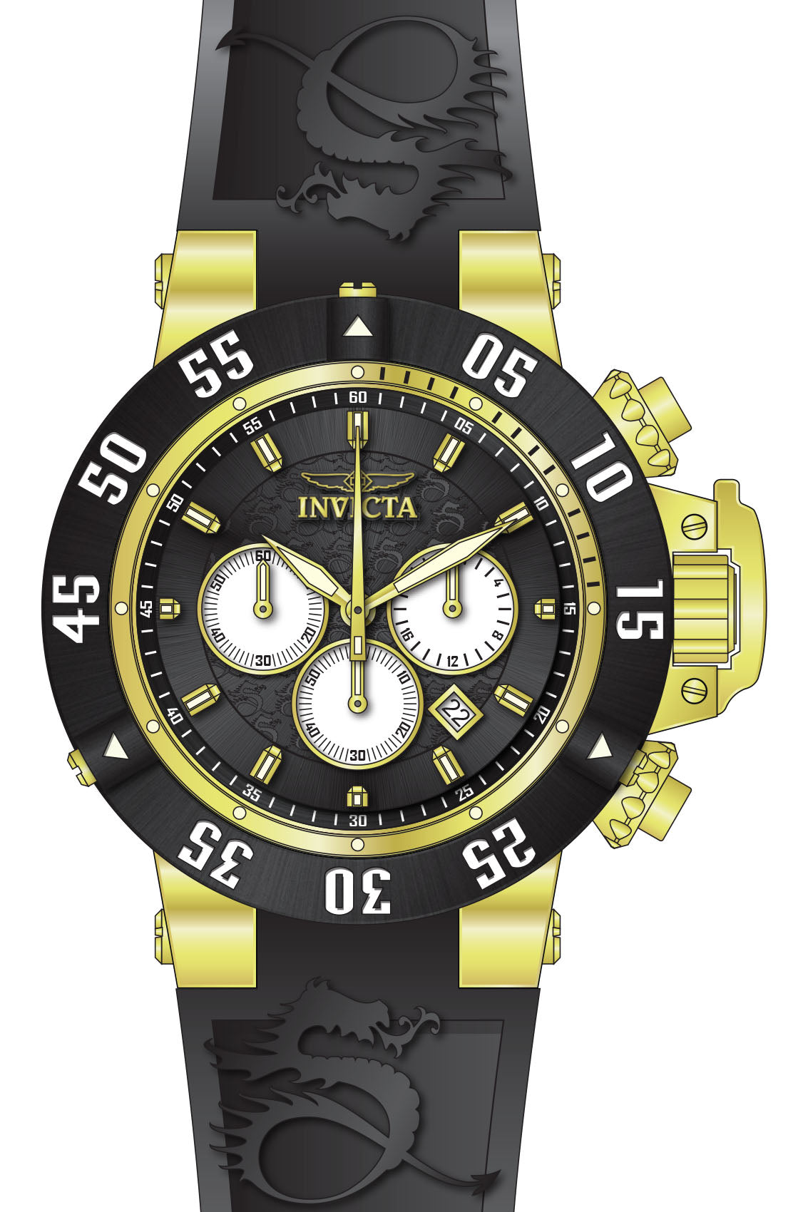 Parts For Invicta Subaqua Noma III Men 47330