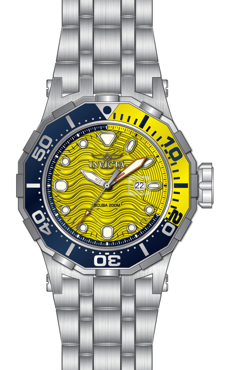 Parts For Invicta Pro Diver  Men 47844