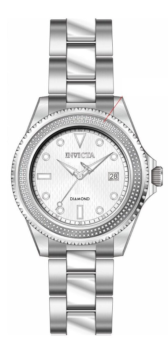 Parts For Invicta Elite Diamond  Lady 48776