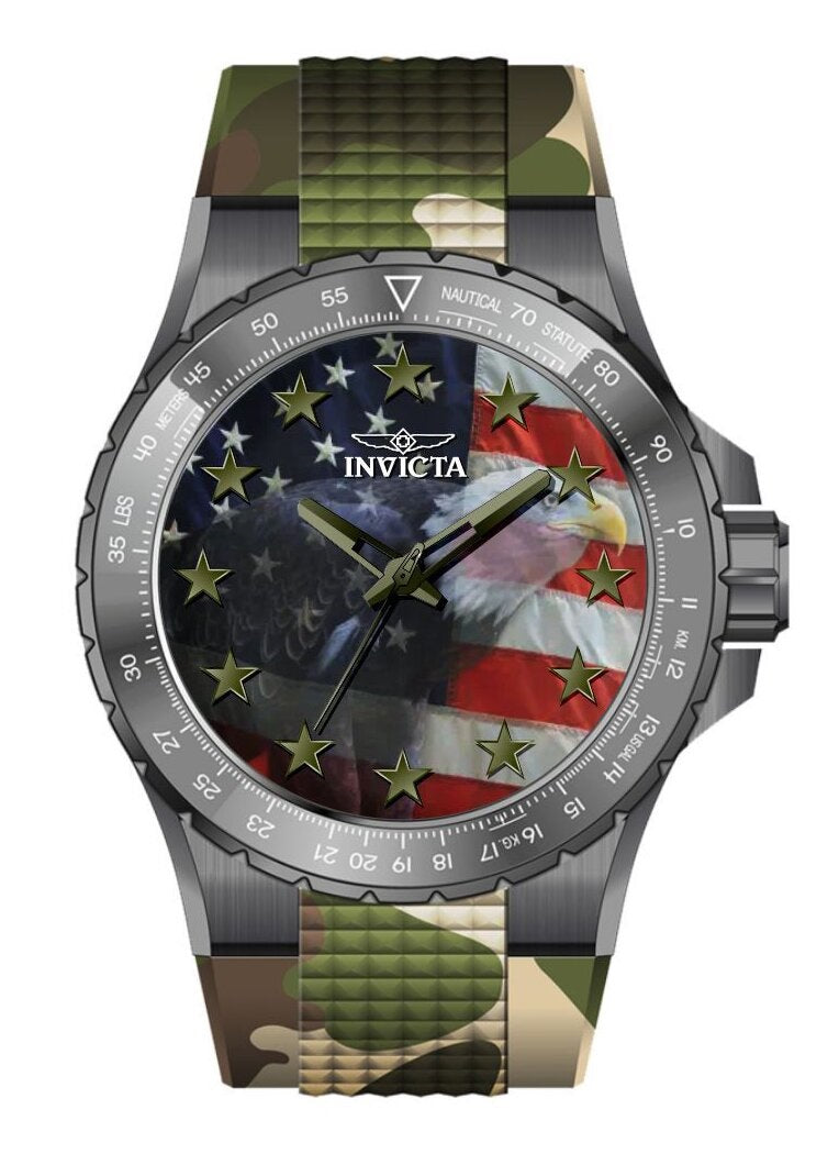Band For Invicta Aviator  Men 48956