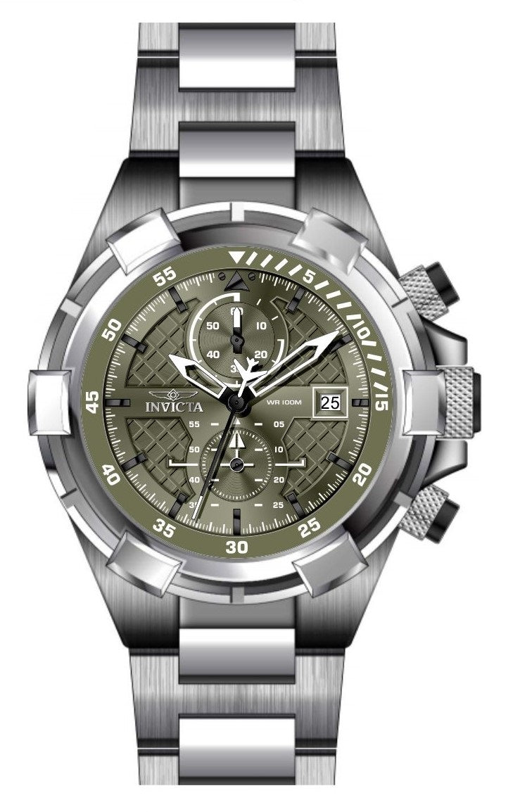 Band For Invicta Aviator  Men 49253