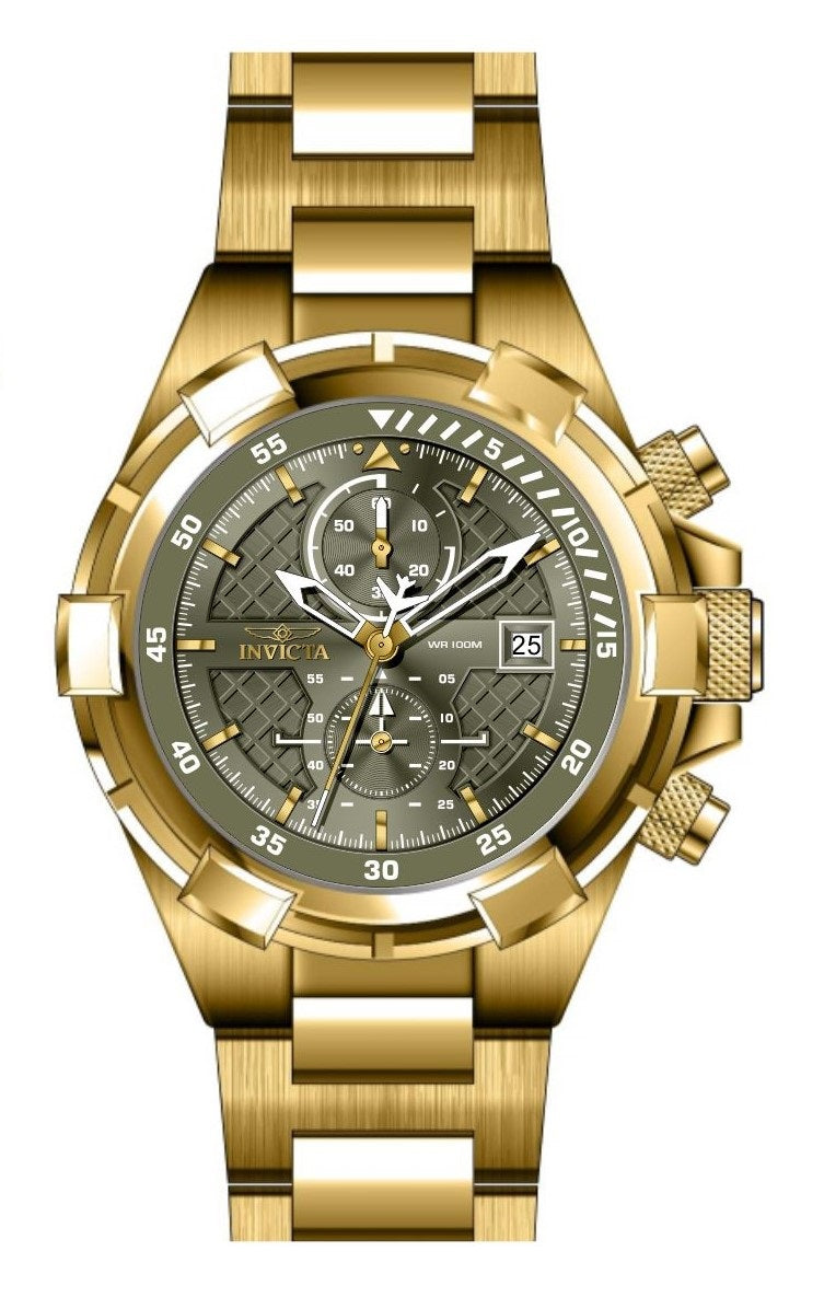 Band For Invicta Aviator  Men 49255
