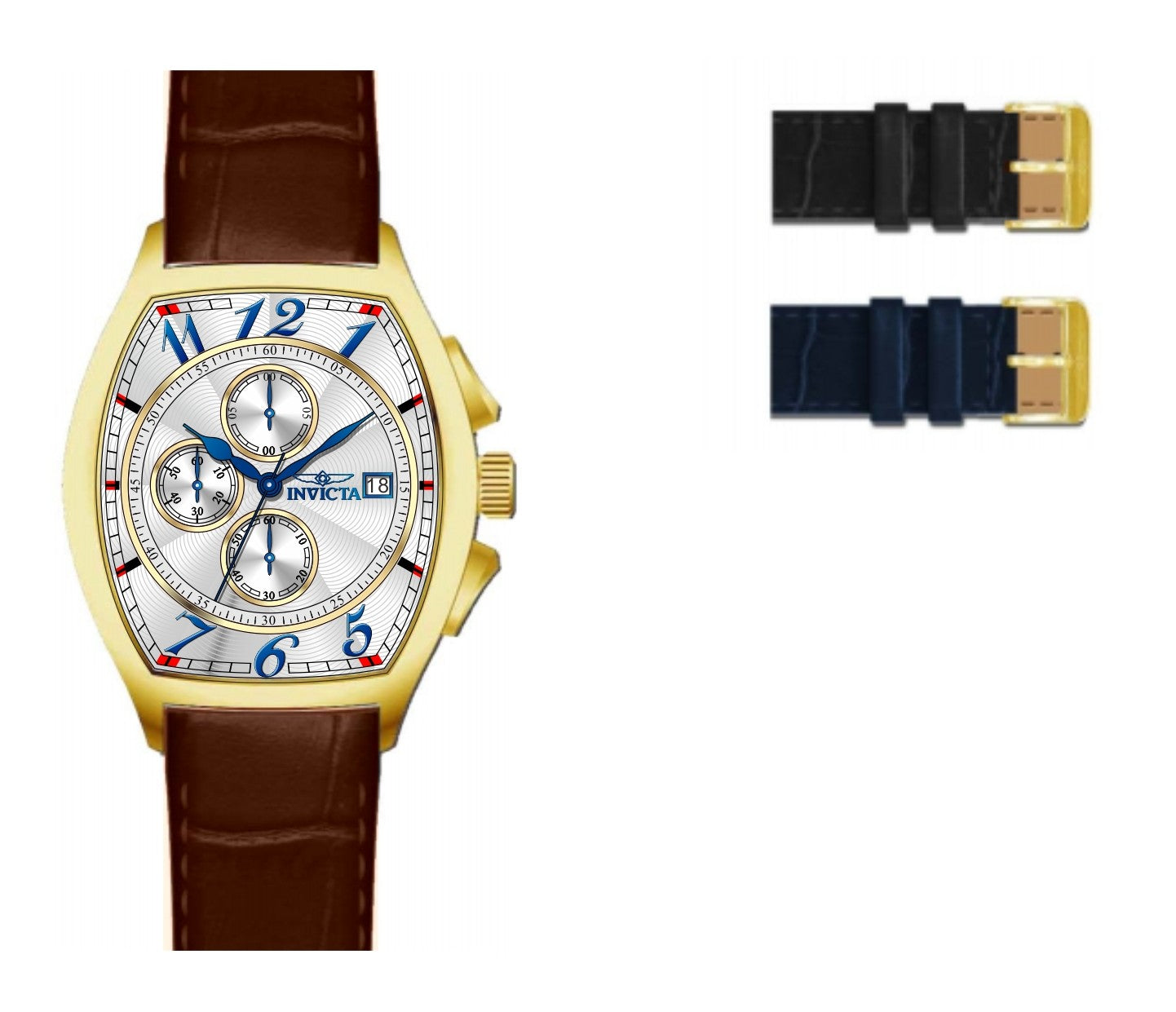 Band For Invicta Specialty  Men 49839
