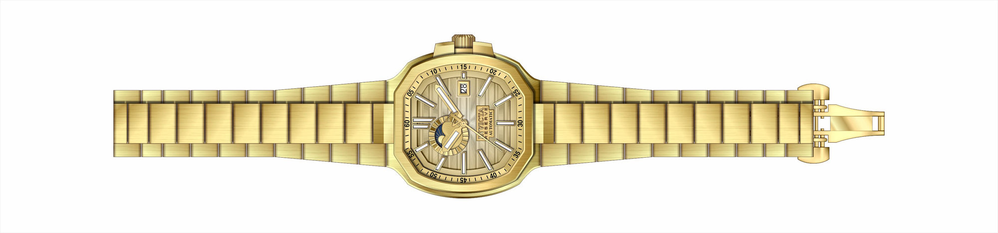 Band For Invicta Reserve Object D Art  Men 50092