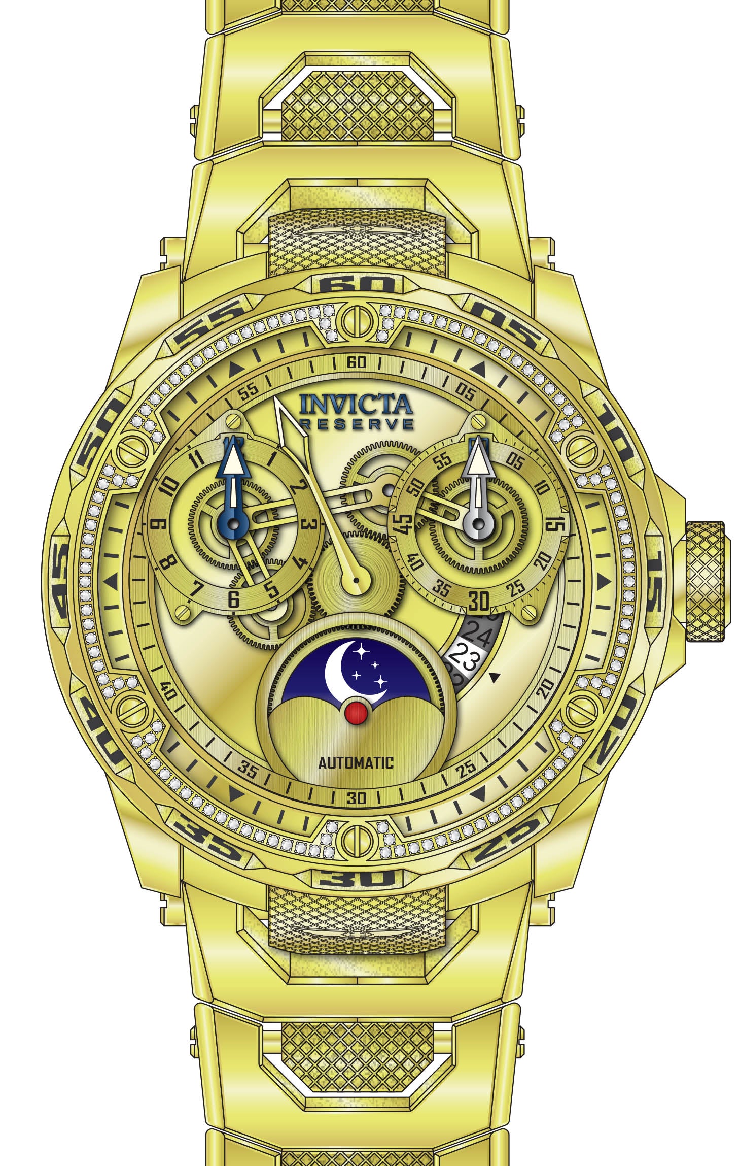 Parts For Invicta Reserve  Men 50439