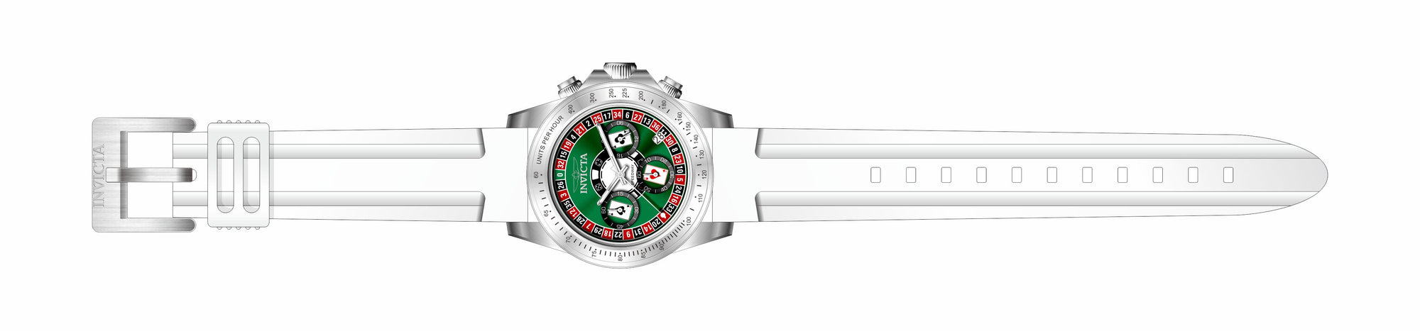 Parts For Invicta Speedway  Men 50493