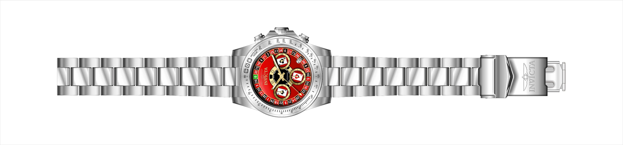 Band For Invicta Speedway Exclusive Men 50494