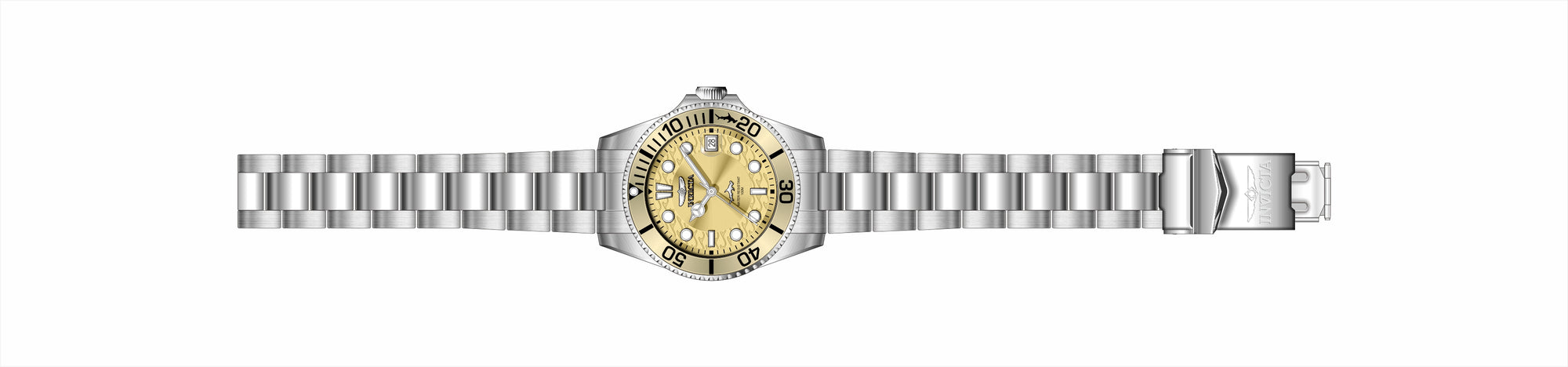 Band For Invicta Pro Diver  Lady 50911