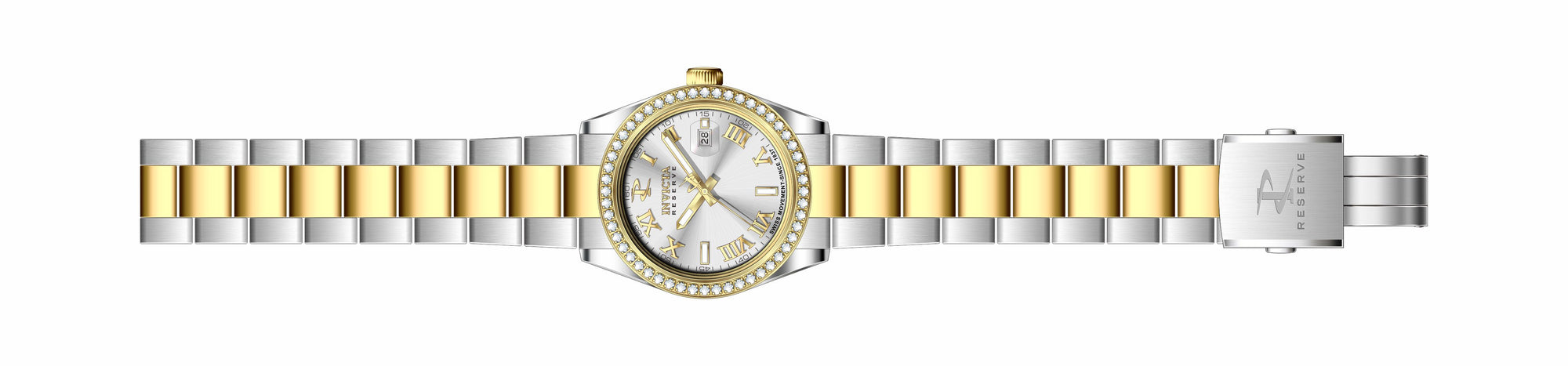 Band For Invicta Elite Diamond  Men 51098