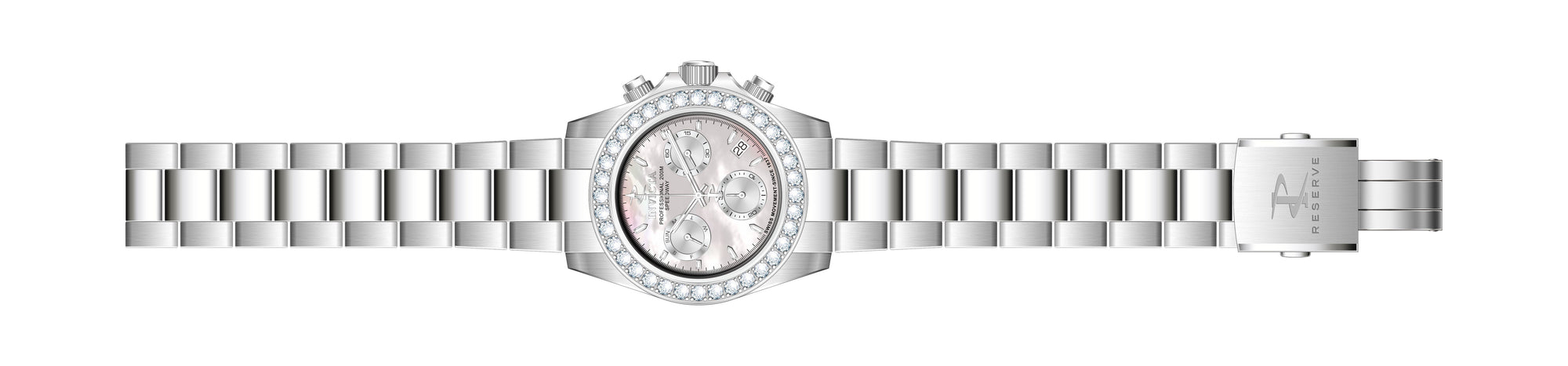 Band For Invicta Elite Diamond  Men 51099