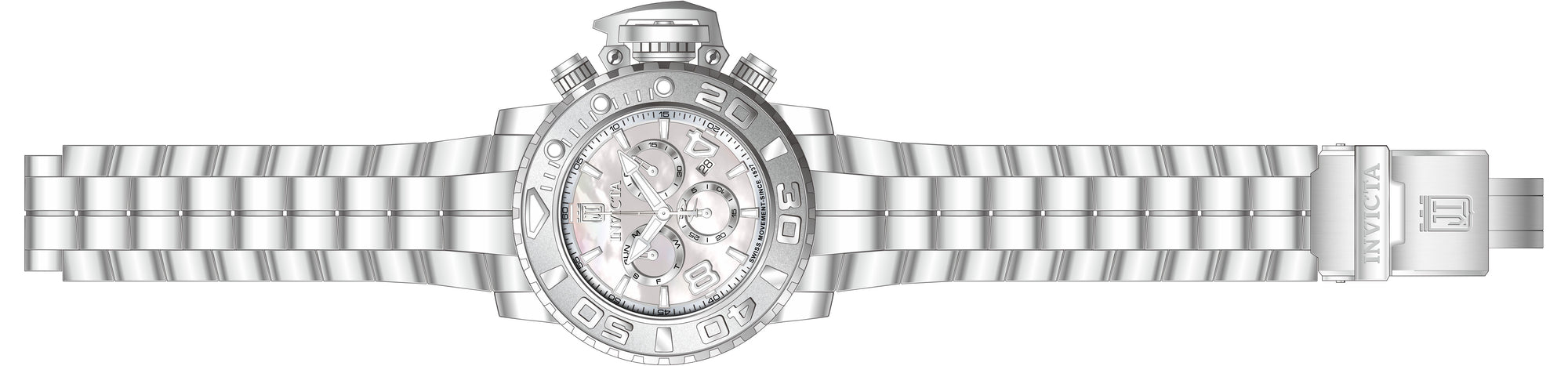 Band For Invicta JT  Men 51316