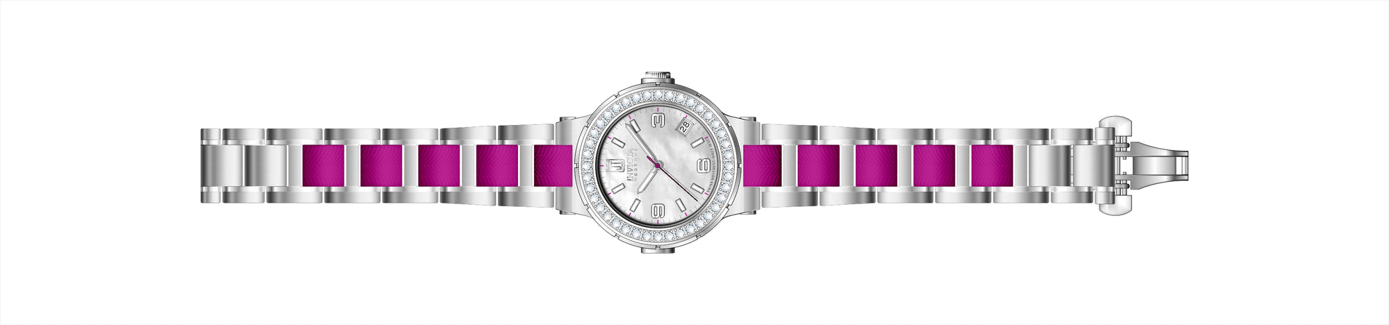Band For Invicta JT  Lady 51355
