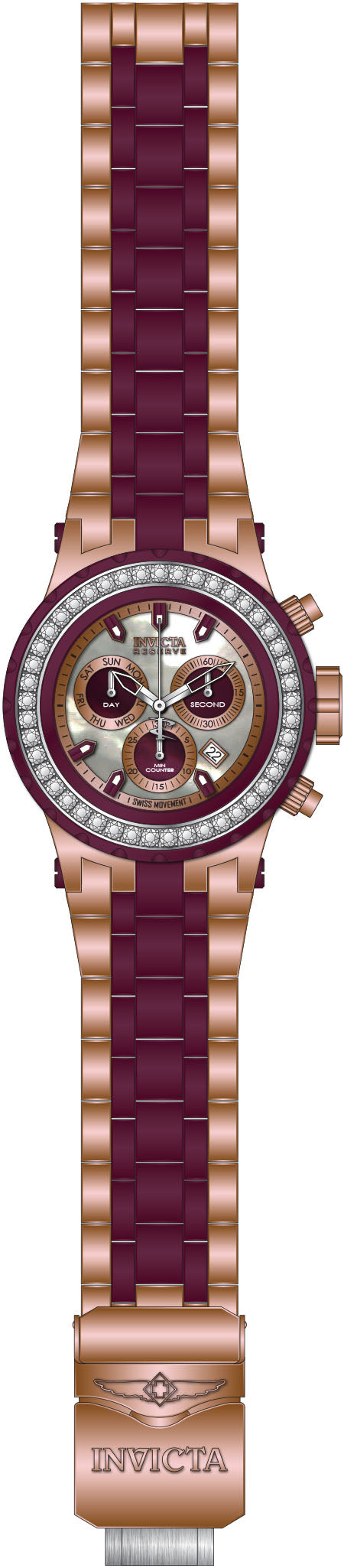 Band For Invicta Reserve Specialty Subaqua Men 51385