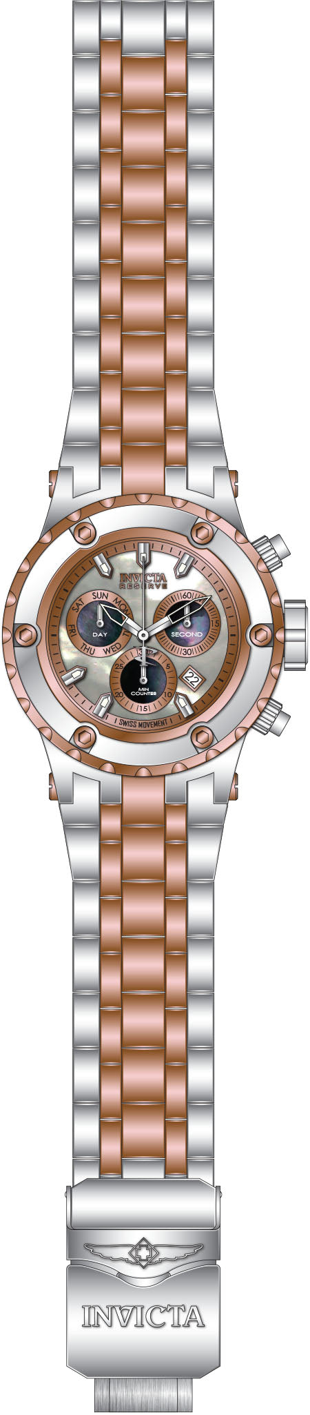 Band For Invicta Reserve Specialty Subaqua Men 51401
