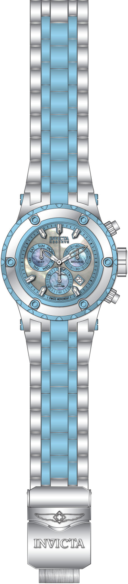 Band For Invicta Reserve Specialty Subaqua Men 51410