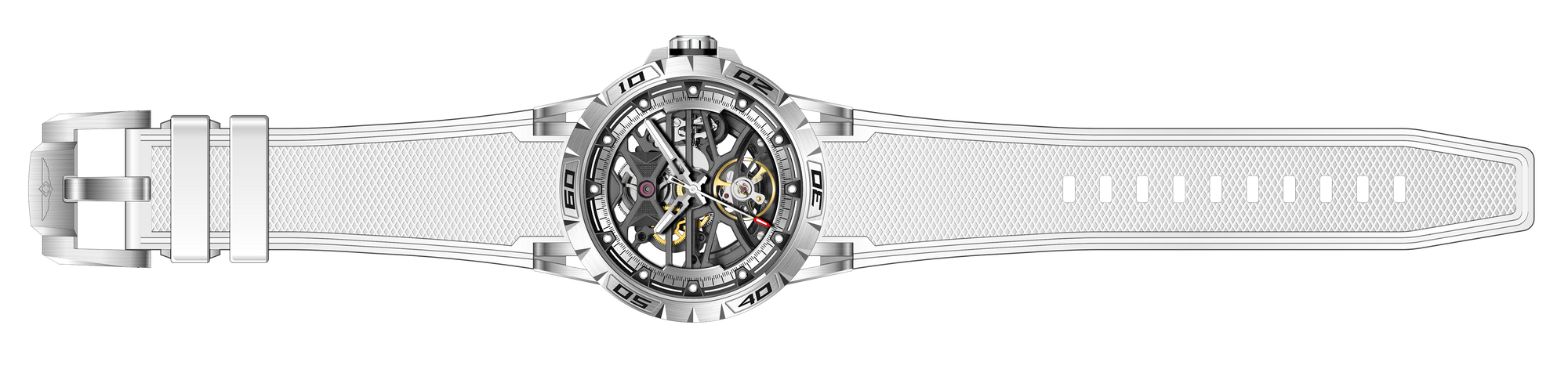 Band For Invicta S1 Rally  Men 70522