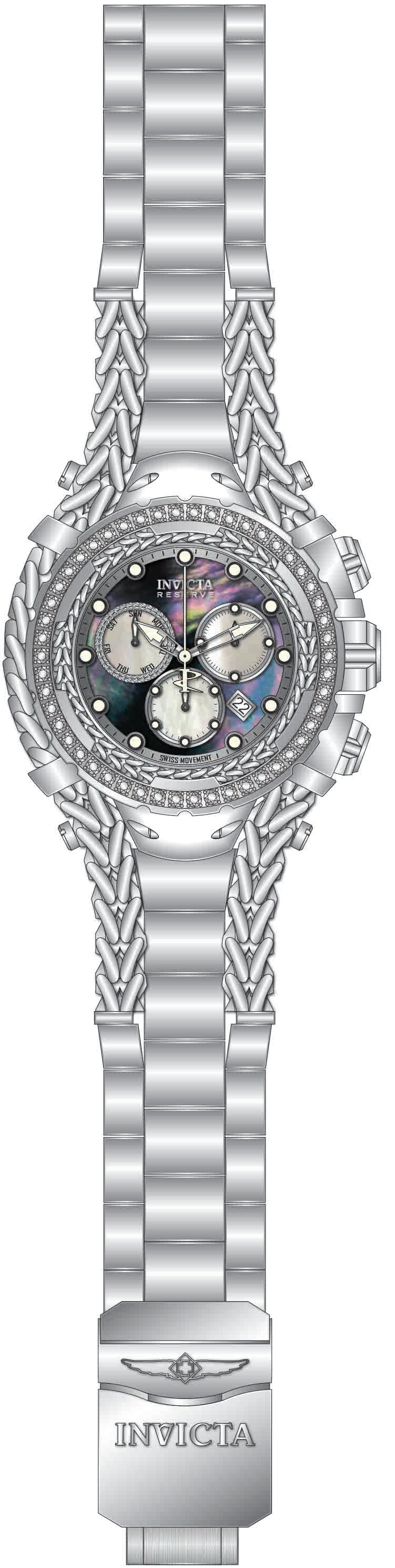 Band For Invicta Reserve Gladiator Men 51464