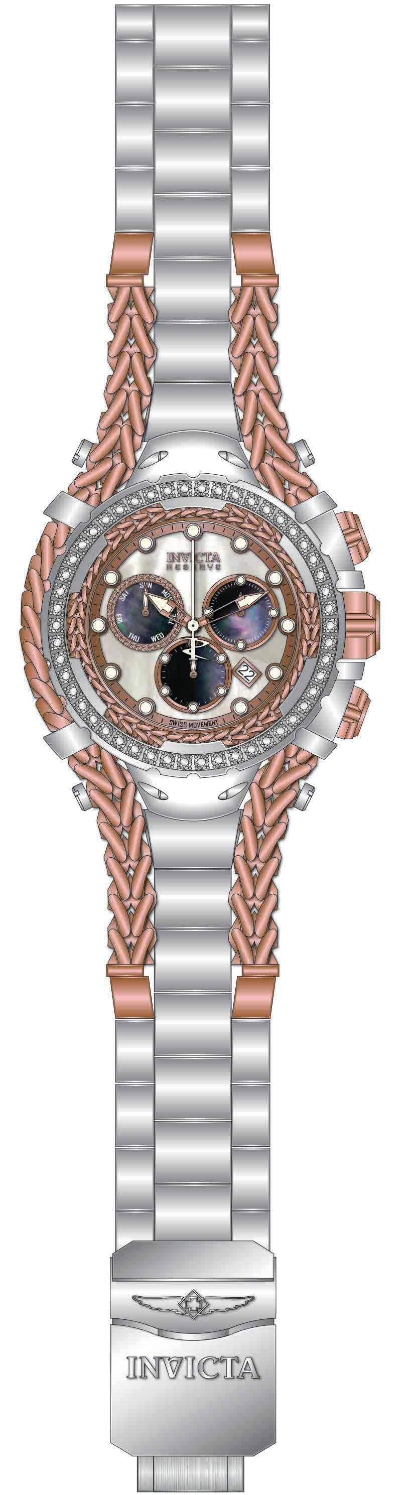 Band For Invicta Reserve Gladiator Men 51472
