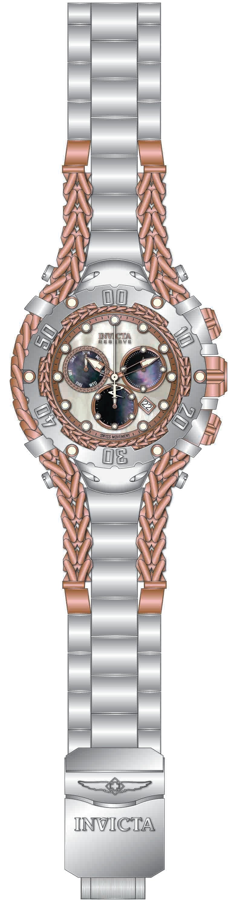 Band For Invicta Reserve Gladiator Men 51491