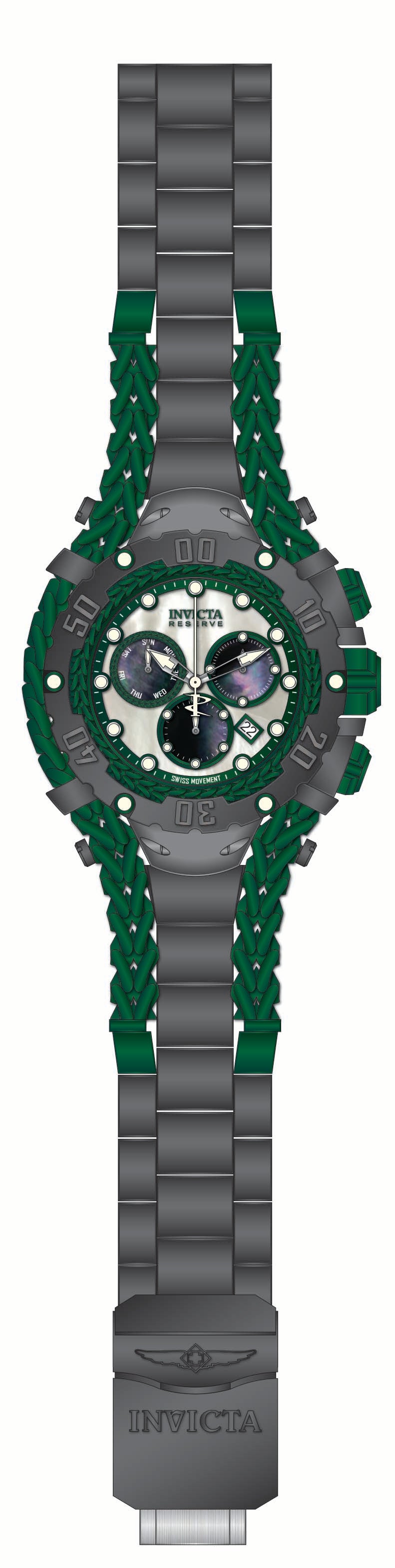 Band For Invicta Reserve Gladiator Men 51495