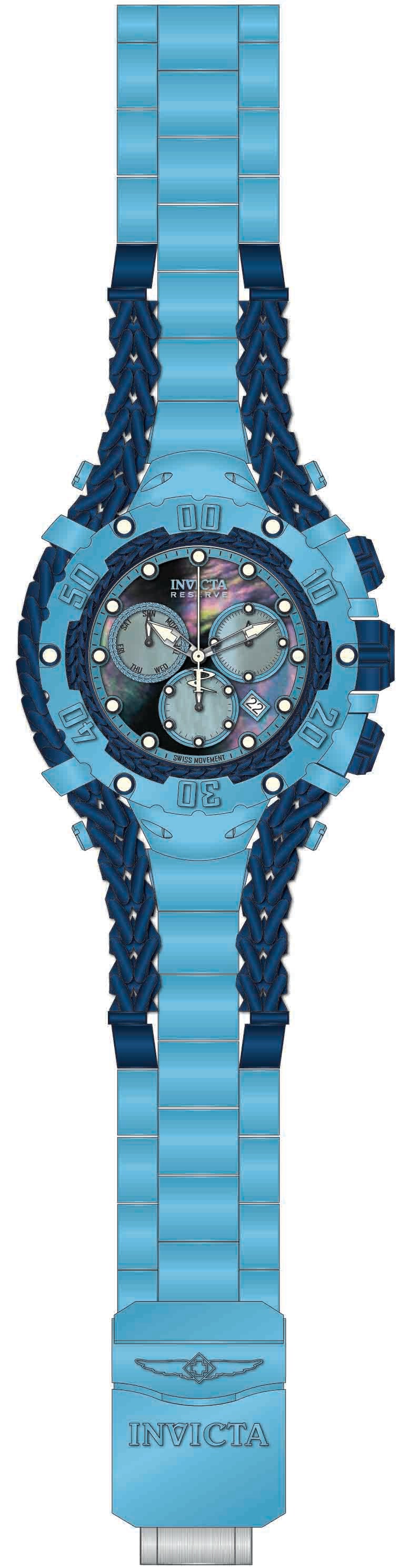 Band For Invicta Reserve Gladiator Men 51499
