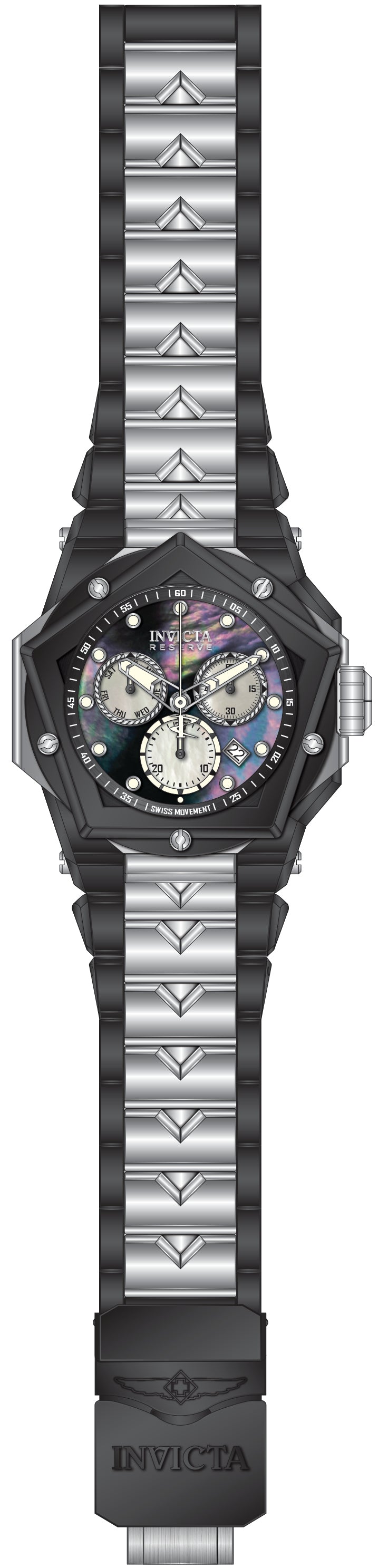 Band For Invicta Reserve Kraken Men 51602