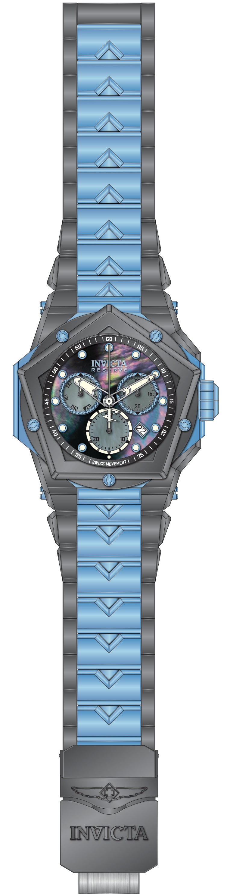 Parts For Invicta Reserve Kraken Men 51615
