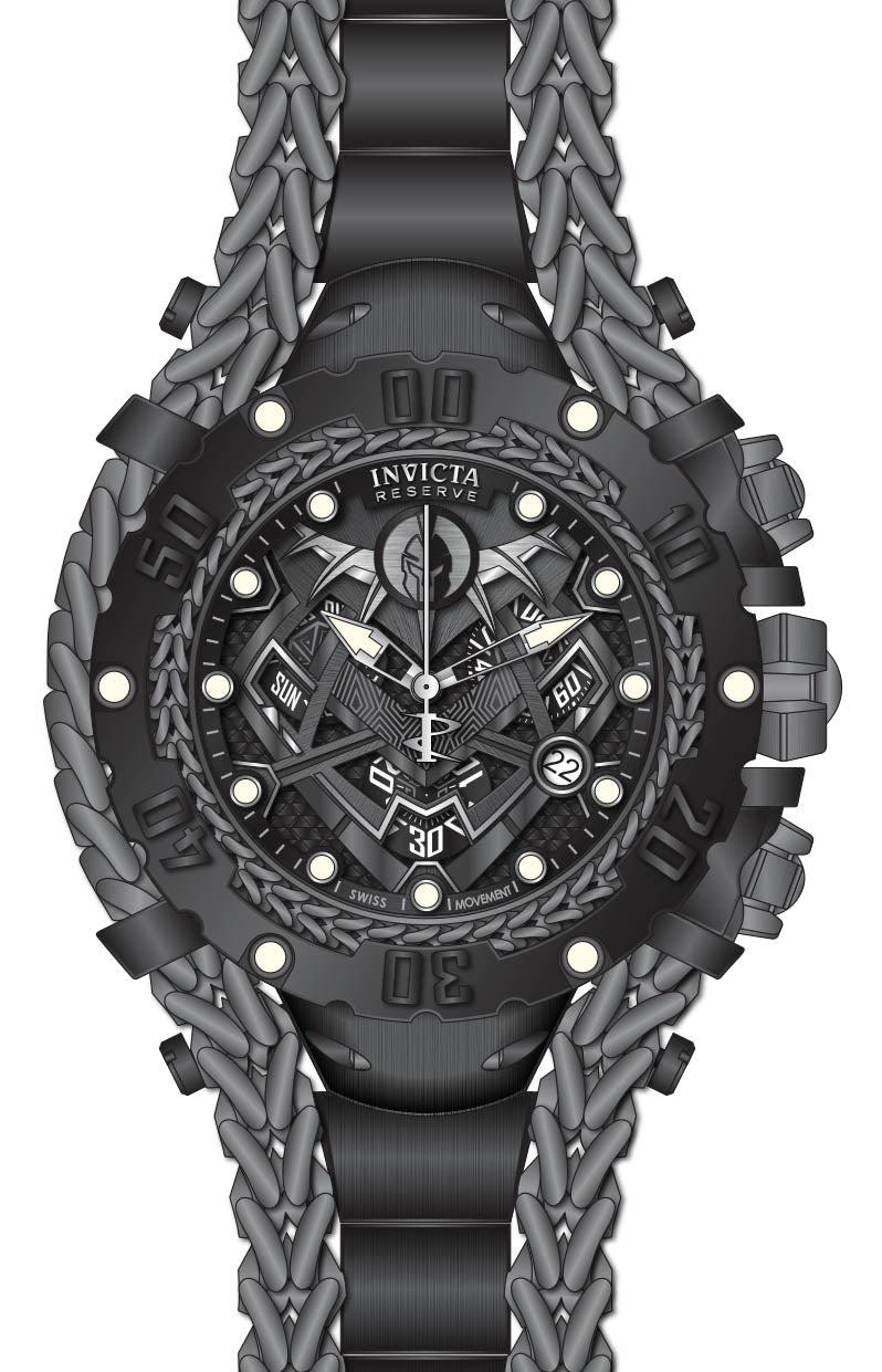 Band For Invicta Reserve Gladiator Men 51635