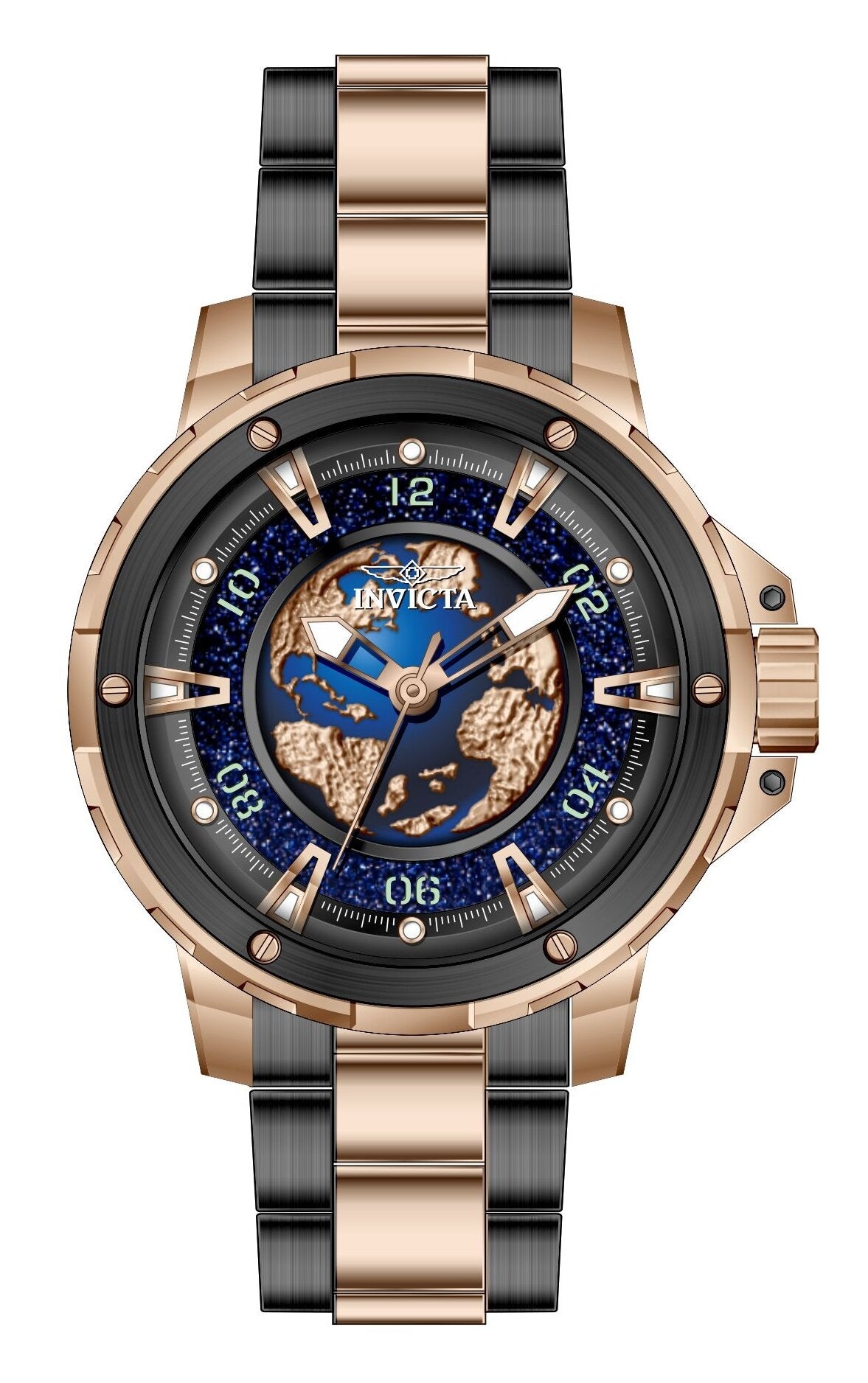 Band For Invicta Celestial  Men 51807
