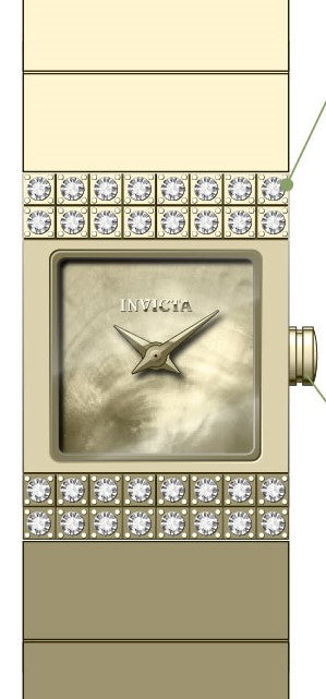 Band For Invicta Angel  Lady 51835