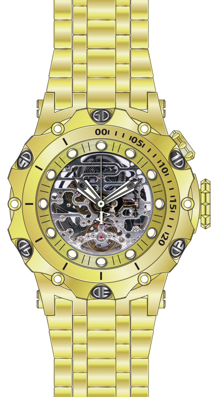 Band For Invicta Reserve Venom Men 51928