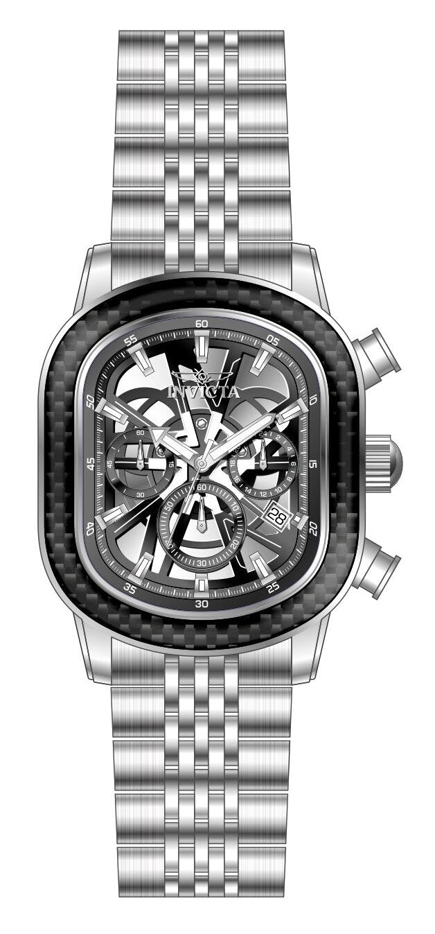 Band For Invicta Lupah  Men 52137