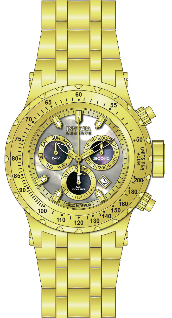 Band For Invicta Reserve Specialty Subaqua Men 52145