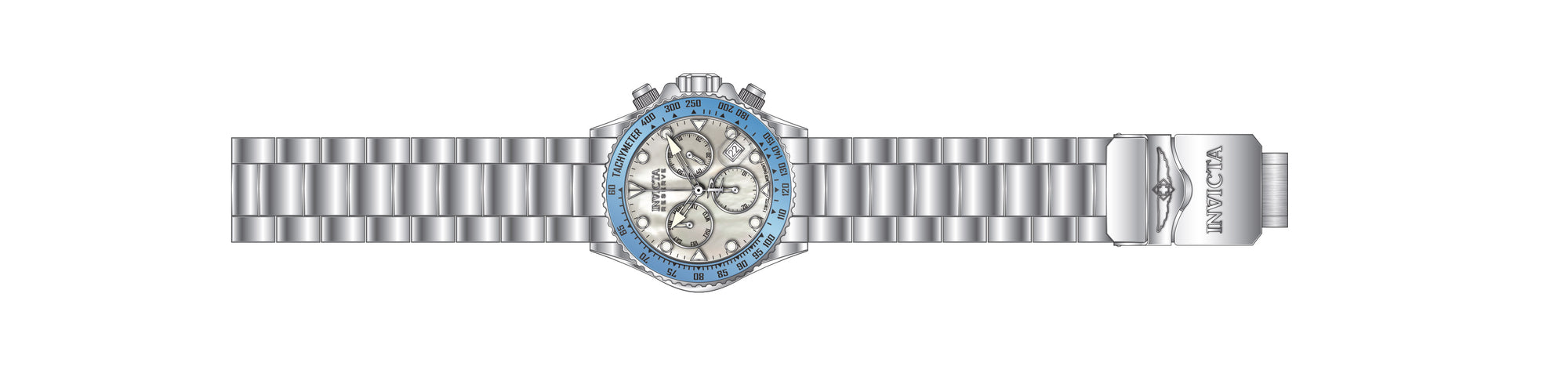 Band For Invicta Reserve Grand Diver Men 52163