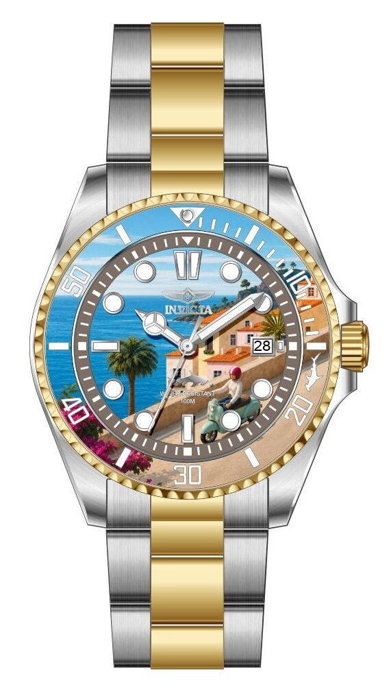 Band For Invicta Pro Diver  Lady 52274