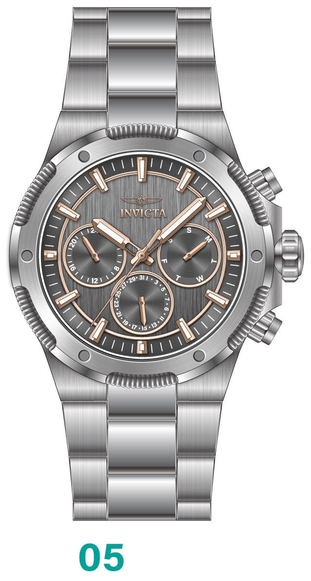 Band For Invicta Celestial  Men 52346