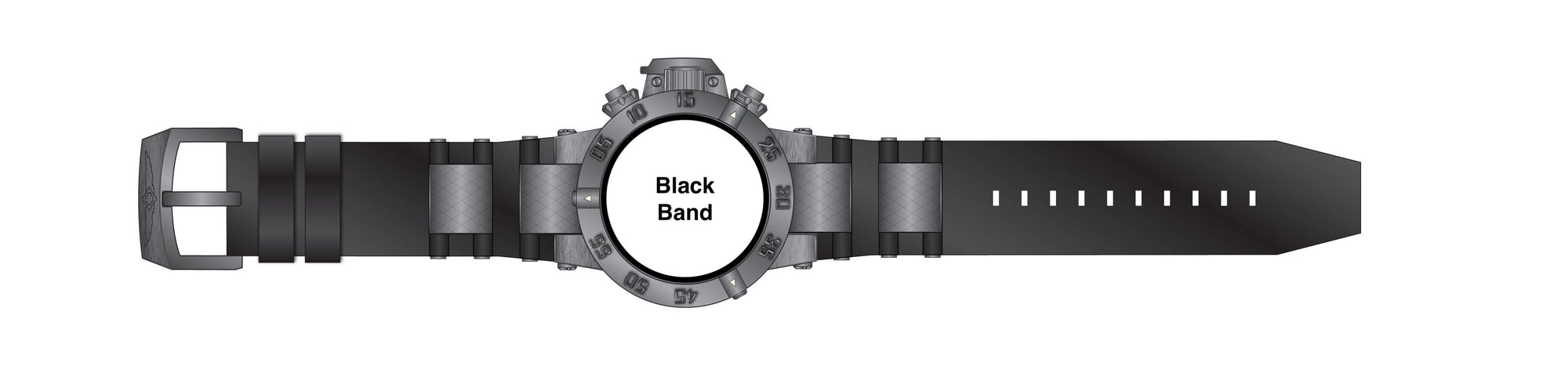 Band for Invicta Subaqua 5509