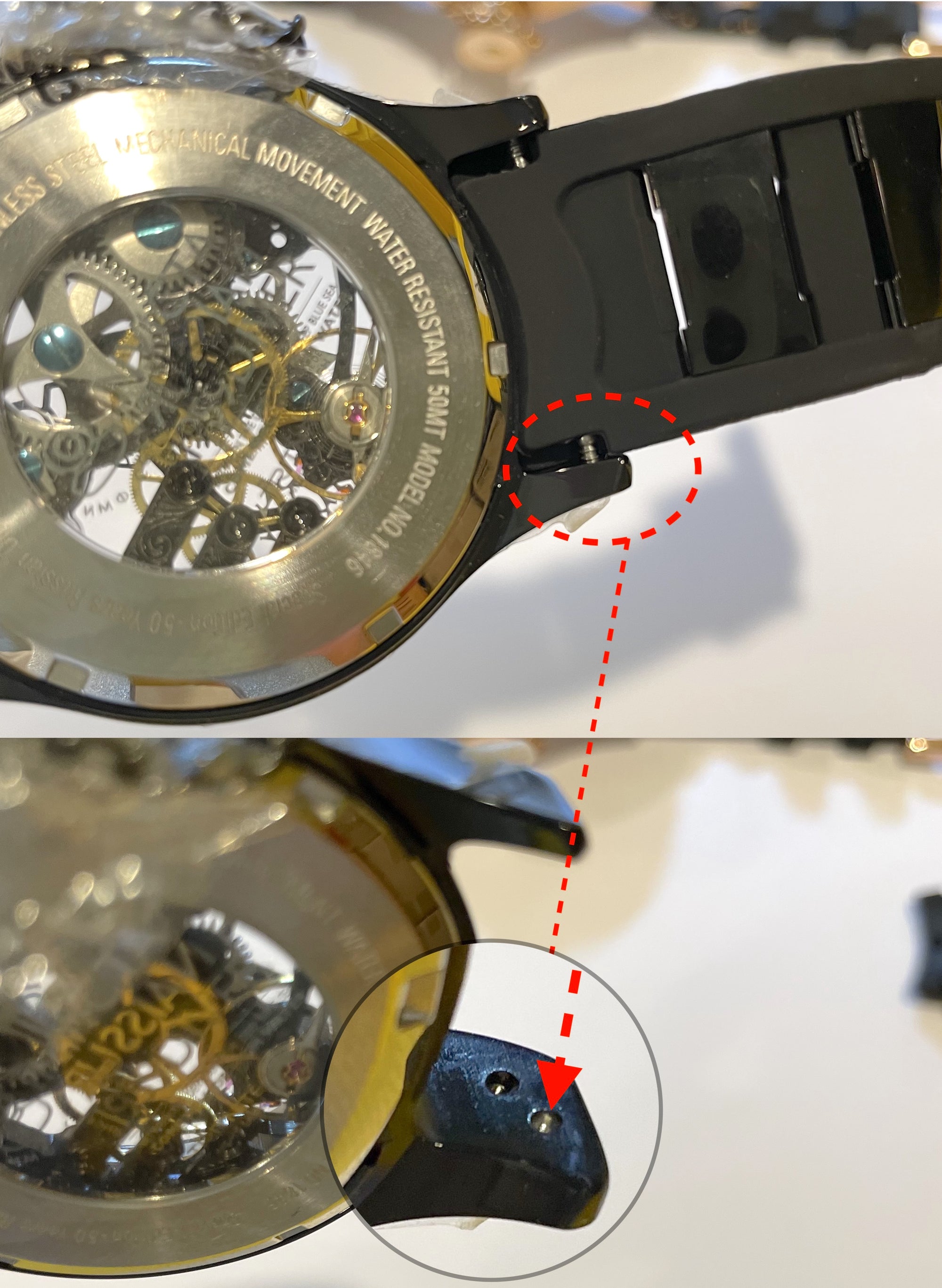 Band for Invicta Russian Diver 10137