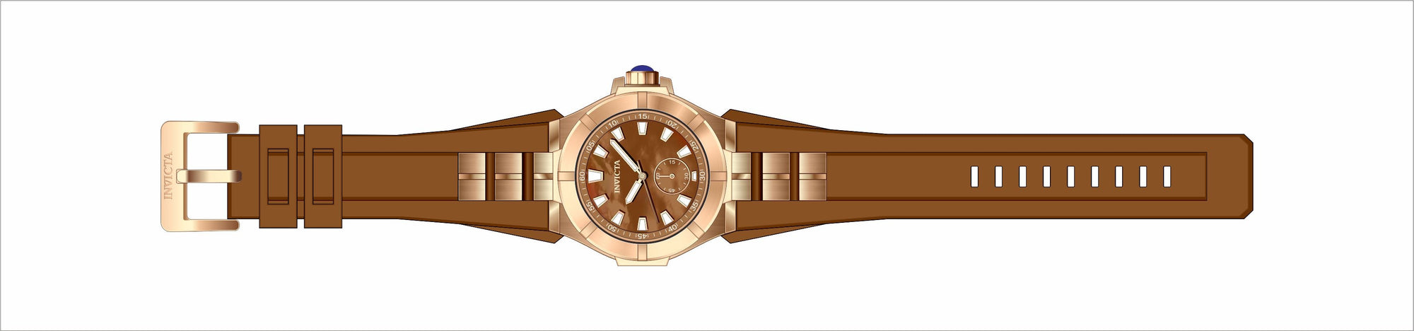 Band for Invicta Sea Hunter Lady 31462