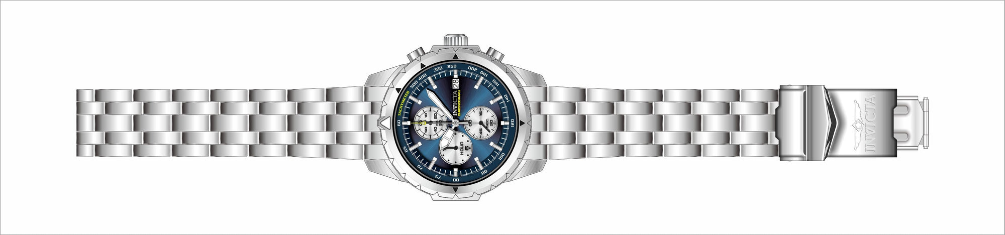 Band for Invicta Aviator Men 31495