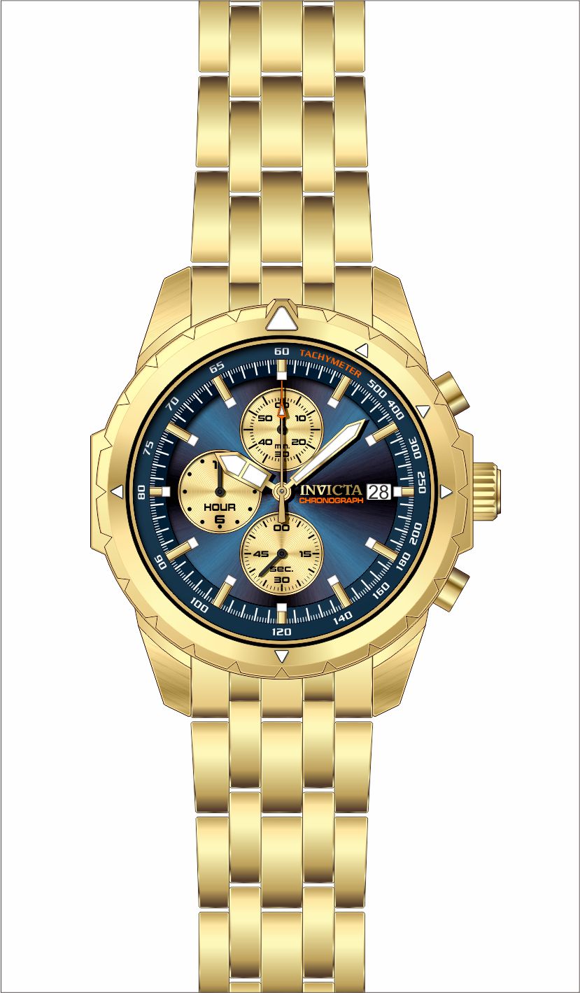 Band for Invicta Aviator Men 31496